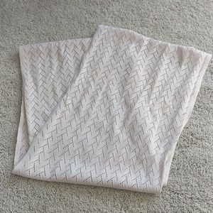 Light pink infinity scarf